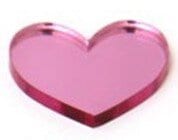 Mirror Acrylic Pink