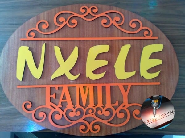Custom Made Name Plaques Free State
