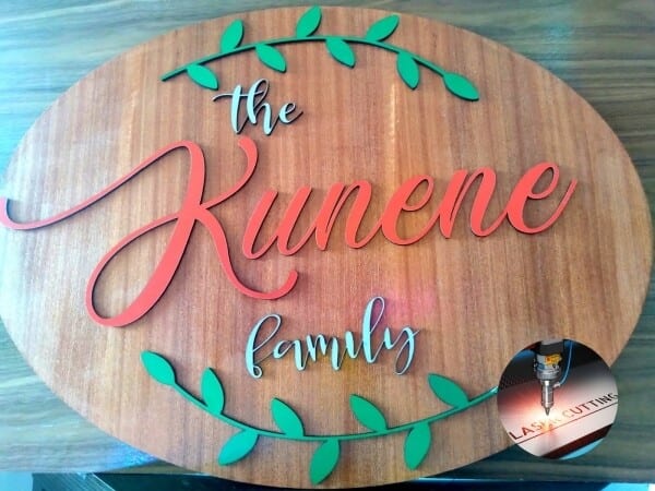 Custom Made Name Plaques Mpumalanga MP