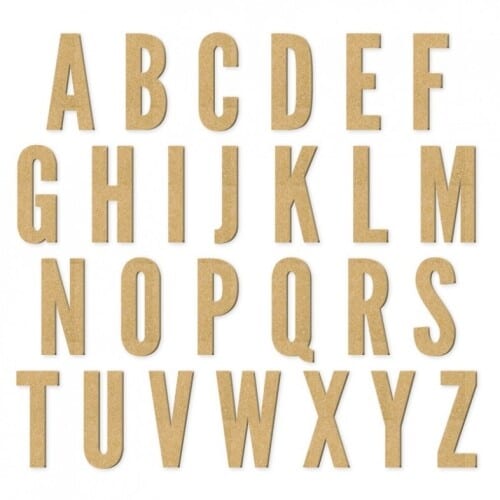Wooden Letters Mpumalanga MP