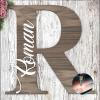 Name on Wooden Letter