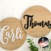 Name on Wood