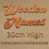 Wooden Letters and Names 30cm