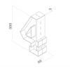 3D Laser Cut Numbers Dimensions
