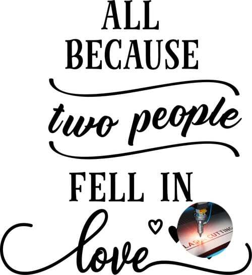 All Because of Two People