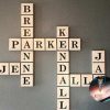 Scrabble Art Name Tiles