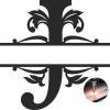 Split Letters J