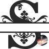 Split Letters S