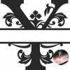 Split Letters Y