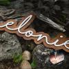 Wooden Names 2 Colour MDF