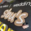 Wooden Names 2 Colour MDF