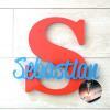 Wooden Names 2 Colour MDF