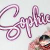 Wooden Names 2 Colour MDF