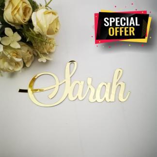 Gold Name Special