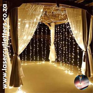Fairy Light Curtain Warm White 3m x 3m