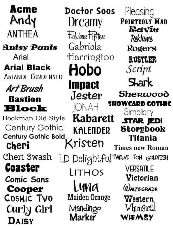 Wooden Letters Choose any Font